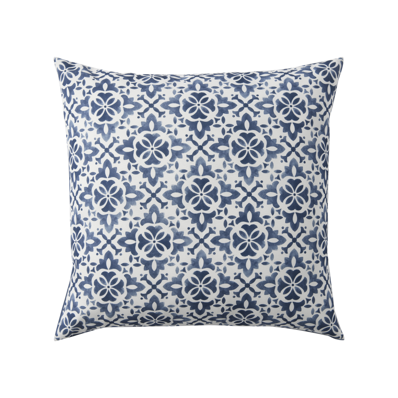 Vibes Morocco Printed Outdoor Cushion 50 x 50cm - Blue