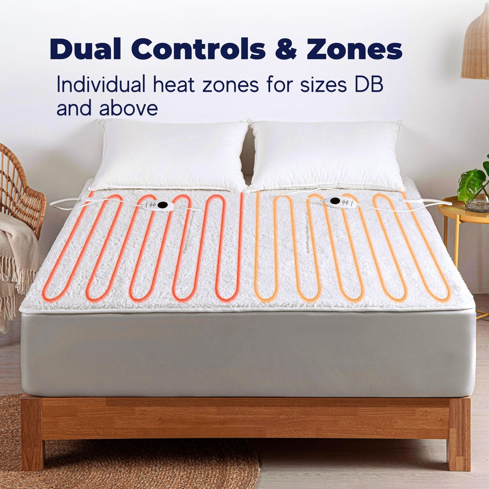 Electric Blanket Washable Heated Throw Rug Underlay Single Double Queen King - Picture 92 of 155