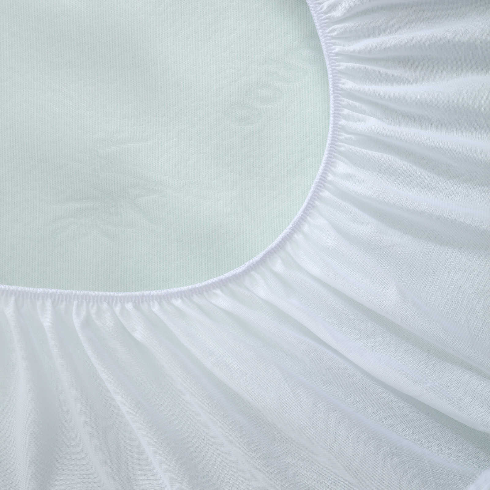 Dreamaker Baby Bamboo Knitted Cot Waterproof Mattress Protector - Picture 12 of 14