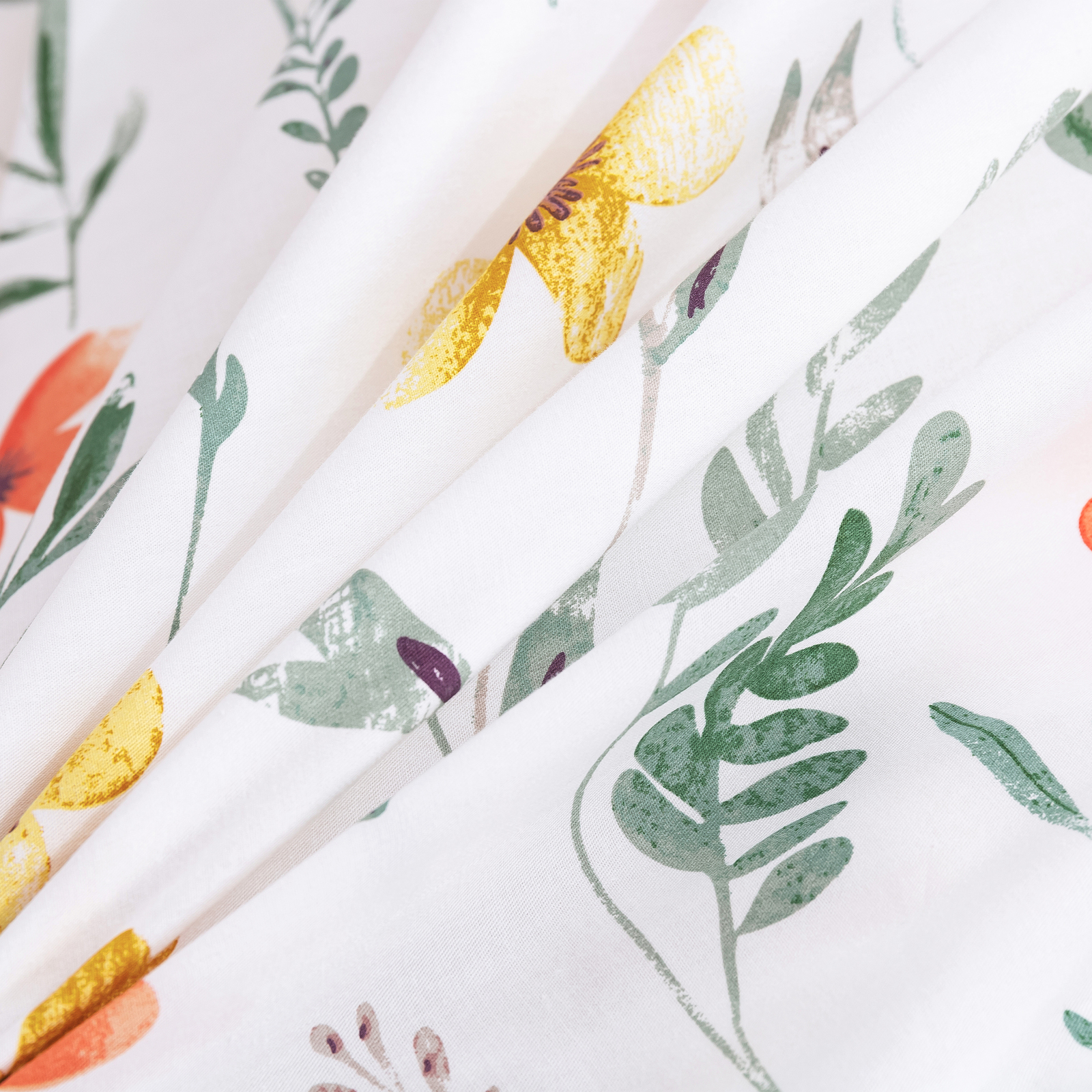 Dreamaker 100% Cotton Sateen Quilt Cover Set Daisy Print Single - Picture 17 of 30