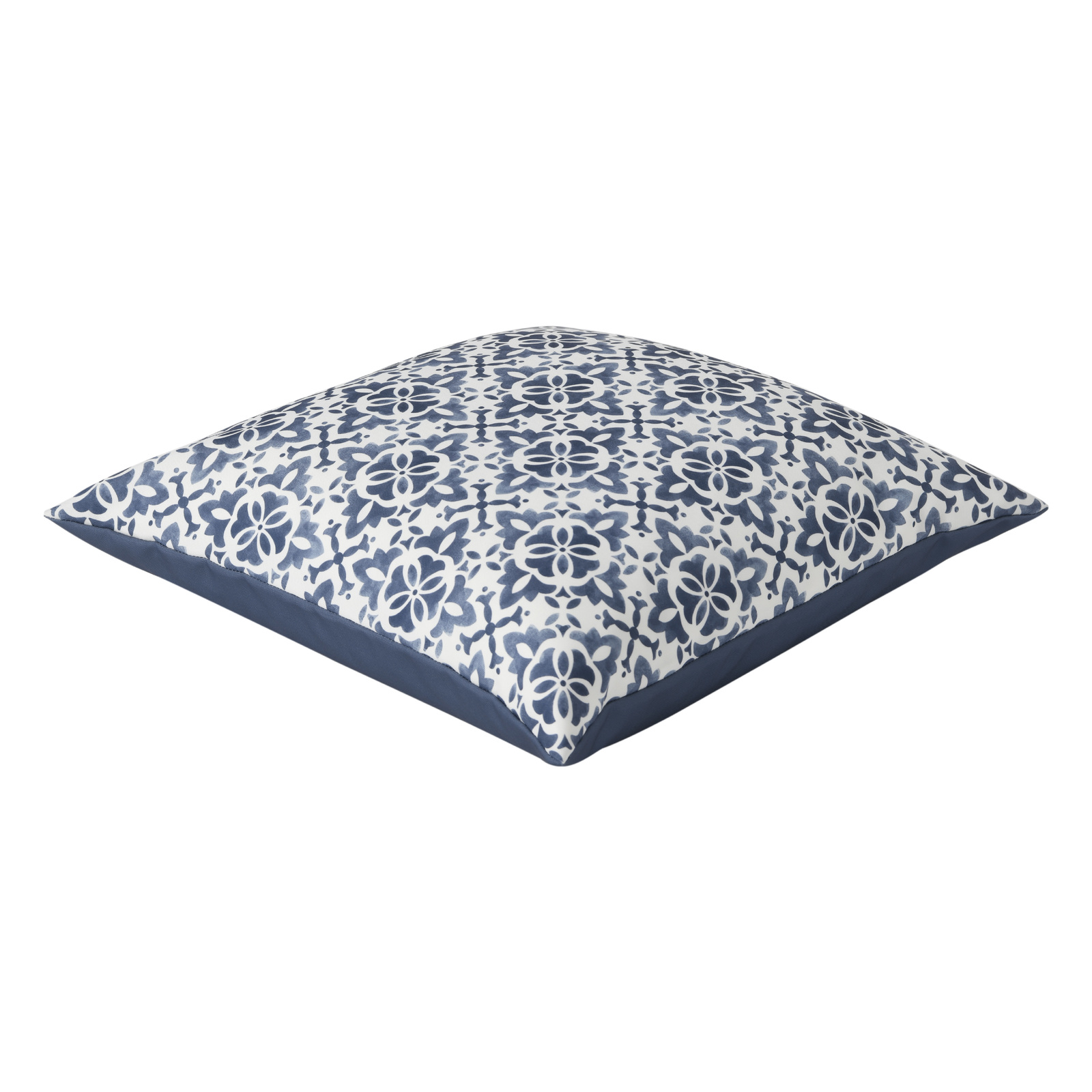 Vibes Morocco Printed Outdoor Cushion 50 x 50cm - Blue